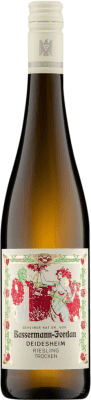 21,95 € Envío gratis | Vino blanco Dr. Von Basserman-Jordan Deidesheim Seco Q.b.A. Pfälz Pfälz Alemania Riesling Botella 75 cl