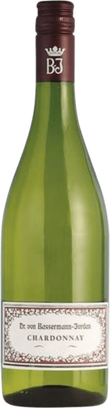 12,95 € Envío gratis | Vino blanco Dr. Von Basserman-Jordan Seco Q.b.A. Pfälz Pfälz Alemania Chardonnay Botella 75 cl