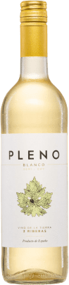 9,95 € Envío gratis | Vino blanco Agronavarra Pleno Blanco Semi-Seco Semi-Dulce I.G.P. Vino de la Tierra 3 Riberas España Viura, Chardonnay Botella 75 cl