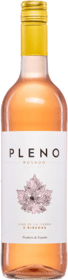 9,95 € Envío gratis | Vino rosado Agronavarra Pleno Rosado Semi-Seco Semi-Dulce I.G.P. Vino de la Tierra 3 Riberas España Tempranillo, Garnacha Tintorera Botella 75 cl