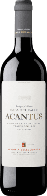 7,95 € Free Shipping | Red wine Olarra Acantus Cabernet Sauvignon Tempranillo Oak Chile Tempranillo, Cabernet Sauvignon Bottle 75 cl