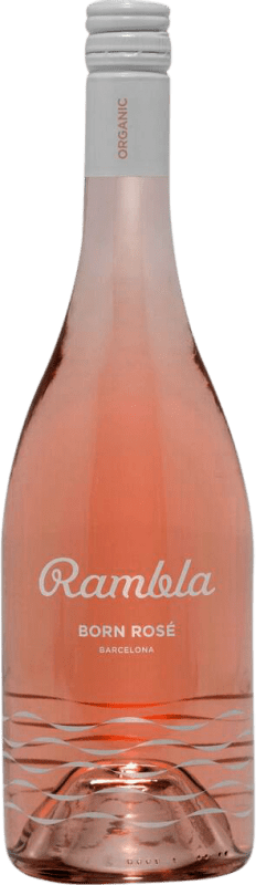 12,95 € Envío gratis | Vino rosado Born BCN Rambla Rosé D.O. Catalunya Cataluña España Tempranillo, Garnacha Tintorera Botella 75 cl