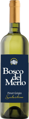 12,95 € Kostenloser Versand | Weißwein Bosco del Merlo Selection I.G.T. Veneto Venetien Italien Grauburgunder Flasche 75 cl