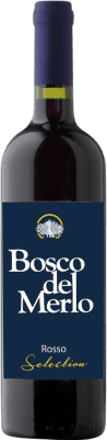 10,95 € Envío gratis | Vino tinto Bosco del Merlo Selection Rosso I.G.T. Veneto Veneto Italia Syrah, Refosco Botella 75 cl