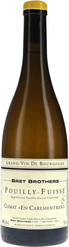 69,95 € Envío gratis | Vino blanco Bret Brothers Climat en Carementrant Zen Seco A.O.C. Pouilly-Fuissé Borgoña Francia Chardonnay Botella 75 cl