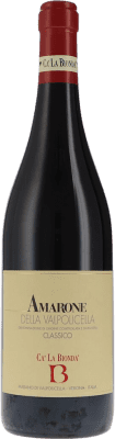 69,95 € Envio grátis | Vinho tinto Cà la Bionda Classico Seco D.O.C.G. Amarone della Valpolicella Vêneto Itália Corvina, Rondinella, Corvinone Garrafa 75 cl
