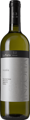 7,95 € Envío gratis | Vino blanco Canicatti La Ferla D.O.C. Sicilia Sicilia Italia Insolia Botella 75 cl