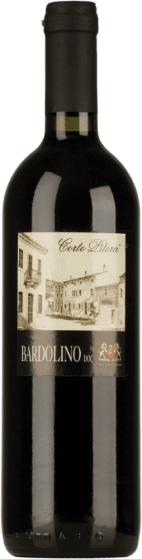 8,95 € Envio grátis | Vinho tinto Bennati Corte Pitora Seco D.O.C. Bardolino Vêneto Itália Merlot, Corvina, Rondinella, Molinara Garrafa 75 cl