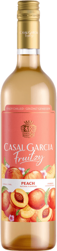 7,95 € Envío gratis | Vino blanco Casal Garcia Fruitzy Peach Portugal Botella 75 cl