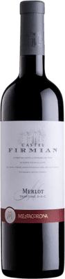 8,95 € Envío gratis | Vino tinto Castel Firmian Seco D.O.C. Trentino Trentino Italia Merlot Botella 75 cl