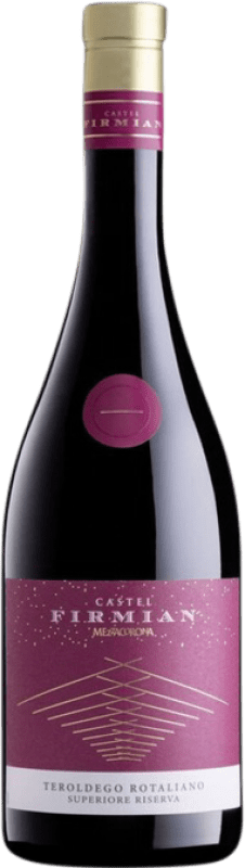 18,95 € 免费送货 | 红葡萄酒 Castel Firmian Seco — 干型 珍藏 D.O.C. Trentino 特伦蒂诺 意大利 Teroldego — 特罗尔德戈 75 cl