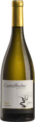 22,95 € Envío gratis | Vino blanco Castelfeder Doss Seco D.O.C. Trentino Trentino Italia Chardonnay Botella 75 cl