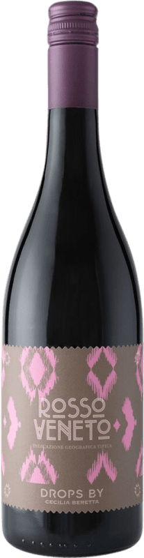 12,95 € Envío gratis | Vino tinto Cecilia Beretta Drops Rosso I.G.T. Veneto Veneto Italia Merlot, Corvina, Cabernet Botella 75 cl