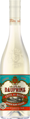 14,95 € Spedizione Gratuita | Vino Bianco Cellier des Dauphins A.O.C. Côtes du Rhône Rhône Francia Garnacha — Grenache, Viognier 75 cl