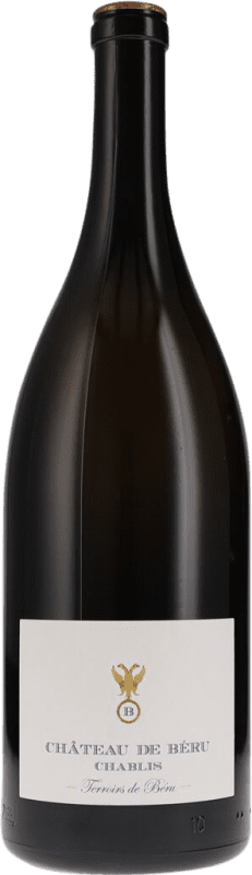 126,95 € 送料無料 | 白ワイン Château de Béru Terroirs Seco — 辛口 A.O.C. Chablis ブルゴーニュ フランス Chardonnay — シャルドネ マグナムボトル 1,5 L
