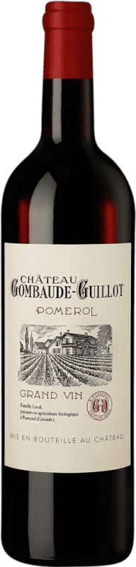 98,95 € 免费送货 | 红酒 Château Gombaude Guillot A.O.C. Bordeaux 波尔多 法国 瓶子 75 cl