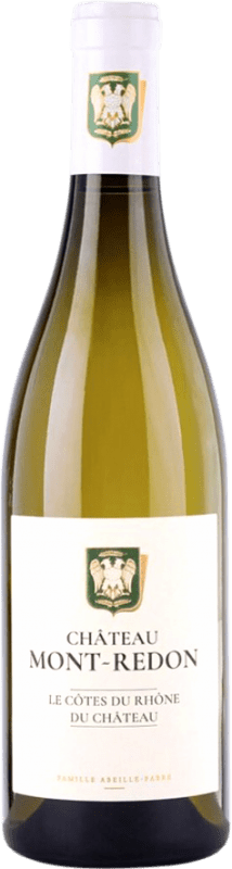 18,95 € Spedizione Gratuita | Vino bianco Château Mont-Redon Blanc Secco A.O.C. Côtes du Rhône Rhône Francia Grenache, Viognier, Bourboulenc Bottiglia 75 cl