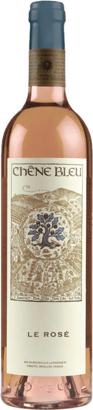 91,95 € Envío gratis | Vino rosado Chêne Bleu Le Rosé A.O.C. Côtes du Rhône Rhône Francia Syrah, Garnacha, Vermentino Botella Jéroboam-Doble Mágnum 3 L