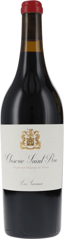 123,95 € Envío gratis | Vino tinto Saint Roc Les Sureaux Seco A.O.C. Bordeaux Burdeos Francia Merlot Botella 75 cl