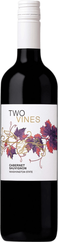 13,95 € Spedizione Gratuita | Vino Rosso Columbia Crest Two Vines Washington stati Uniti Cabernet Sauvignon 75 cl