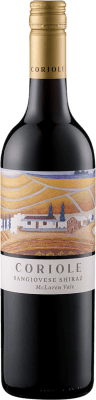 13,95 € Envio grátis | Vinho tinto Coriole Sangiovese - Shiraz Seco I.G. Southern Australia Austrália Meridional Austrália Syrah, Sangiovese Garrafa 75 cl