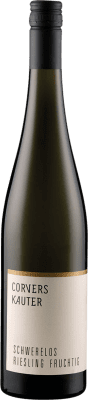 19,95 € Envío gratis | Vino Blanco Corvers Kauter Schwerelos Kabinett — Cosecha Madura Q.b.A. Rheingau Rheingau Alemania Riesling 75 cl