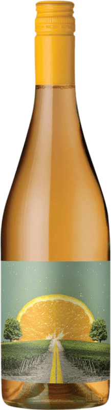 12,95 € Kostenloser Versand | Oranger Wein Cramele Recas Solara Seco — Trocken Rumänien Chardonnay, Sauvignon, Fetească 75 cl