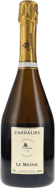 289,95 € Free Shipping | White sparkling De Sousa Cuvée des Caudalies Le Mesnil Grand Cru Extra Brut A.O.C. Champagne Champagne France Chardonnay Bottle 75 cl