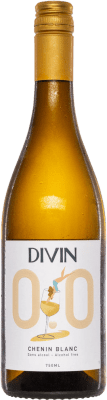 16,95 € 送料無料 | 白ワイン Divin NoLow Semiseco — やや辛口 I.G.P. Val de Loire ロワール フランス Chenin — シュナン 75 cl 0.0 ゼロゼロ アルコールなし