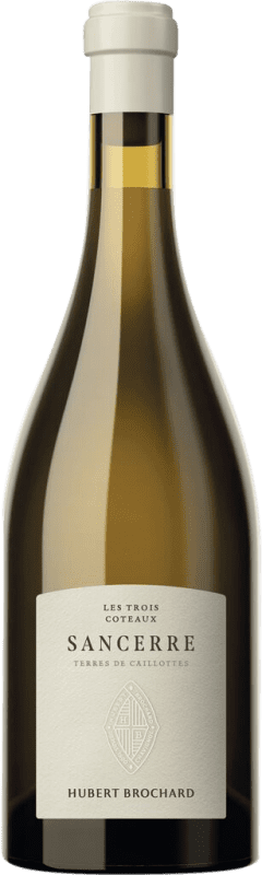 34,95 € Kostenloser Versand | Weißwein Domaine Hubert Brochard Les Trois Côteaux Caillotes Blanc A.O.C. Sancerre Frankreich Sauvignon Weiß Flasche 75 cl
