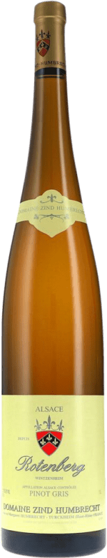 135,95 € Spedizione Gratuita | Vino bianco Zind Humbrecht Rotenberg Secco A.O.C. Alsace Alsazia Francia Pinot Grigio Bottiglia Magnum 1,5 L