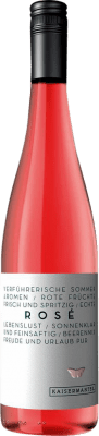 13,95 € Kostenloser Versand | Roséwein Dr. Koehler Kaisermantel Rosé Q.b.A. Rheinhessen Rheinhessen Deutschland Merlot, Pinot Noir — Spätburgunder, Regent 75 cl