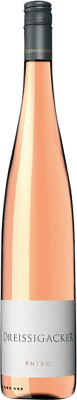 95,95 € Spedizione Gratuita | Vino Rosato Dreissigacker Pinot & Co Trocken — Secco Rosé — Rosato Q.b.A. Rheinhessen Rheinhessen Germania Pinot Nero Bottiglia Jeroboam-Doppio Magnum 3 L