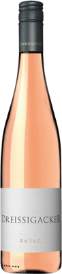 22,95 € Envio grátis | Vinho rosé Dreissigacker Pinot & Co Rosé Seco Q.b.A. Rheinhessen Rheinhessen Alemanha Pinot Preto Garrafa 75 cl