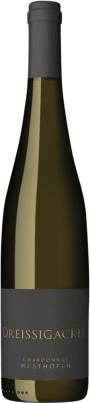 42,95 € 免费送货 | 白酒 Dreissigacker Westhofener 干 Q.b.A. Rheinhessen Rheinhessen 德国 Chardonnay 瓶子 75 cl