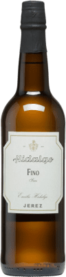 16,95 € Бесплатная доставка | Белое вино Emilio Hidalgo Fino Seco сухой D.O. Jerez-Xérès-Sherry Испания Palomino Fino бутылка 75 cl