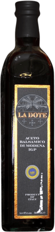 7,95 € Envío gratis | Vinagre Fattoria Estense La Dote Balsámico D.O.C. Modena Italia 4 Años Botella Medium 50 cl