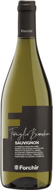 13,95 € Envío gratis | Vino Blanco Forchir Famiglia Bianchini D.O.C. Friuli Friuli-Venezia Giulia Italia Sauvignon Botella 75 cl