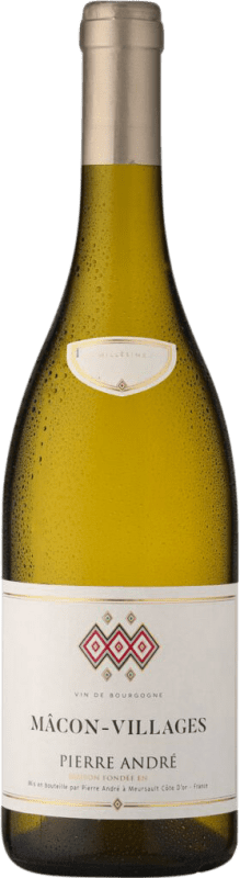 19,95 € 送料無料 | 白ワイン François Martenot Pierre André ドライ A.O.C. Mâcon-Villages ボジョレ フランス Chardonnay ボトル 75 cl