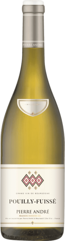 43,95 € Envio grátis | Vinho branco François Martenot Pierre André Seco A.O.C. Pouilly-Fuissé Borgonha França Chardonnay Garrafa 75 cl