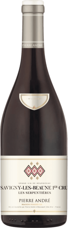 53,95 € Free Shipping | Red wine François Martenot Pierre André Les Serpentières Premier Cru Dry A.O.C. Savigny-lès-Beaune Bordeaux France Pinot Black Bottle 75 cl