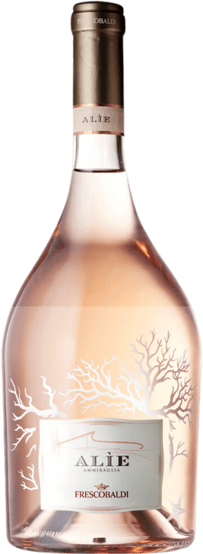47,95 € Spedizione Gratuita | Vino rosato Marchesi de' Frescobaldi Ammiraglia Alìe Rosé I.G.T. Toscana Toscana Italia Syrah, Vermentino Bottiglia Magnum 1,5 L