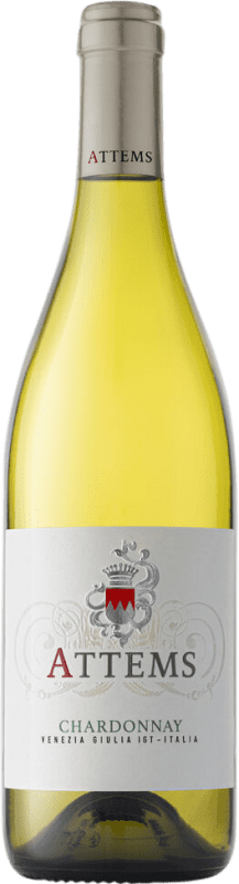 17,95 € Envío gratis | Vino blanco Marchesi de' Frescobaldi Ammiraglia Attems Seco I.G.T. Friuli-Venezia Giulia Friuli-Venezia Giulia Italia Chardonnay Botella 75 cl