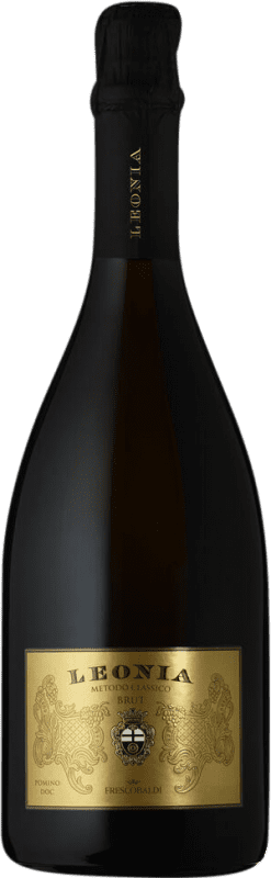 32,95 € Envoi gratuit | Vin Mousseux Blanc Marchesi de' Frescobaldi Leonia Brut Classique D.O.C. Pomino Toscane Italie Pinot Noir, Chardonnay Bouteille 75 cl