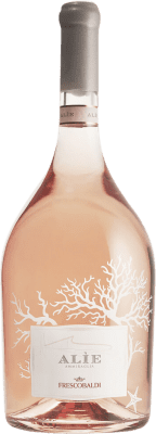 117,95 € Spedizione Gratuita | Vino rosato Marchesi de' Frescobaldi Ammiraglia Alìe Rosé Secco I.G.T. Toscana Toscana Italia Syrah, Vermentino Bottiglia Jéroboam-Doppio Magnum 3 L