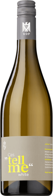 14,95 € Envío gratis | Vino Blanco Fürstlich Castell'sche Domäne Cas Tell Me Halbtrocken — Semiseco Q.b.A. Franken Franken Alemania Riesling, Sauvignon, Silvaner 75 cl