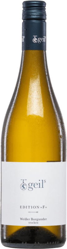 11,95 € Spedizione Gratuita | Vino bianco Geils Edition F Secco Q.b.A. Rheinhessen Rheinhessen Germania Pinot Bianco Bottiglia 75 cl