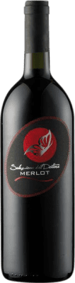 10,95 € Envío gratis | Vino tinto Gino Brisotto Seco I.G.T. Delle Venezie Friuli-Venezia Giulia Italia Merlot Botella 1 L