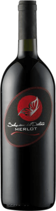 10,95 € Envío gratis | Vino tinto Gino Brisotto Seco I.G.T. Delle Venezie Friuli-Venezia Giulia Italia Merlot Botella 1 L
