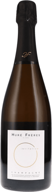 55,95 € Free Shipping | White Sparkling Wine Huré Frères Invitation Base Extra Brut A.O.C. Champagne Champagne France Pinot Noir, Pinot Meunier 75 cl